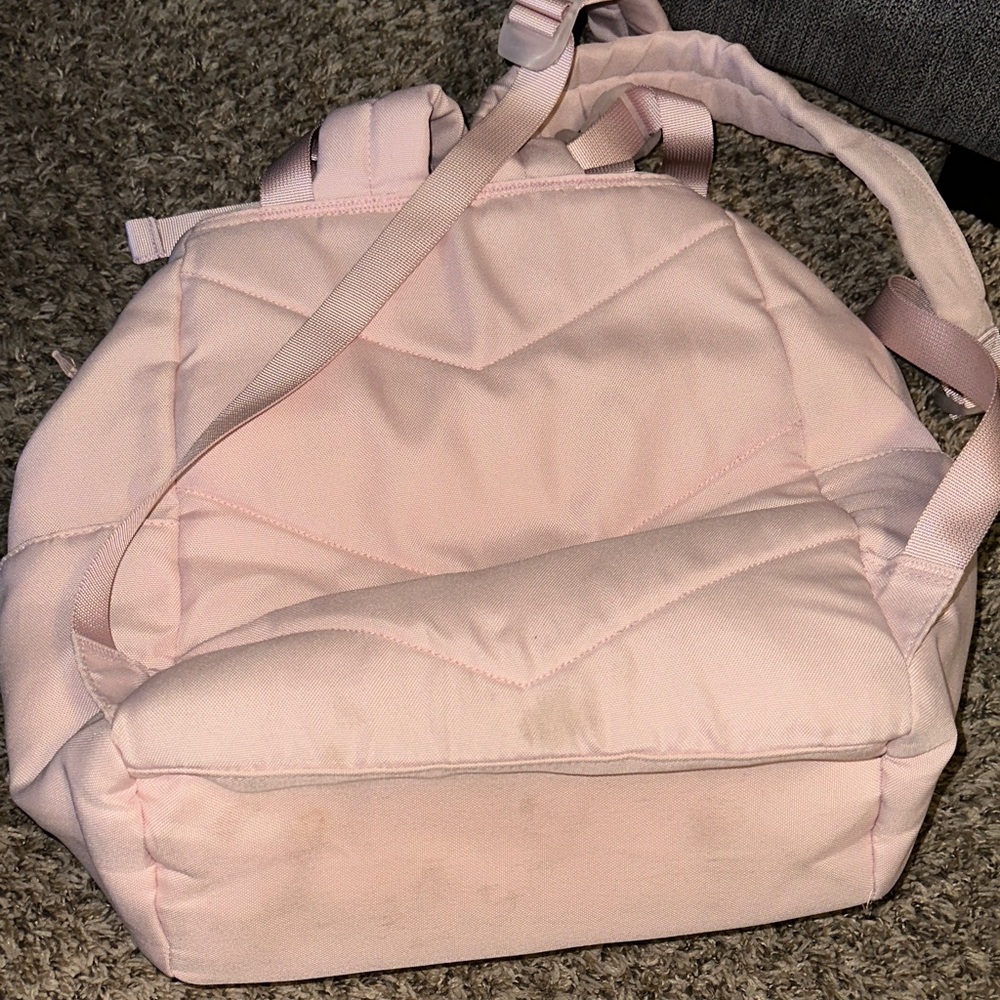 Pink Quilted diaper Backpack - Picture 9 of 9